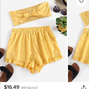 Zaful matching top and shorts